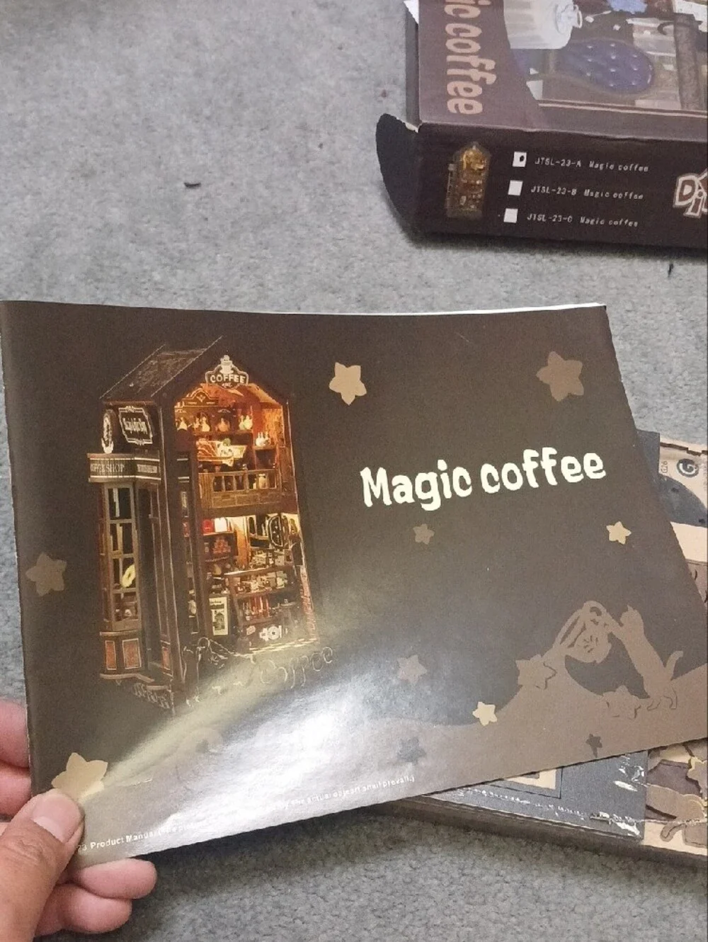 Magic Coffee DIY Book Nook Kit